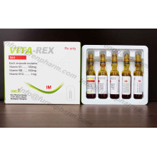 Complex Vb Injection 3ml, Complex Vitamin B Injektion 2ml, Vitamin B Complex Injection, Compound Vitamin B für Injektion